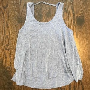 Acemi Blue Layered Tank Top